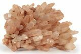 Tangerine Quartz Crystal Cluster - Madagascar #231358-1